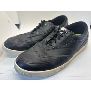 Rare NIKE GOLF Leather Dress Shoes Spikeless Wingtip